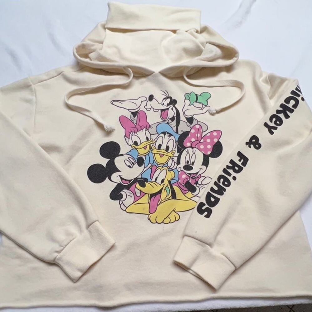 Disney Crop hoodie Size medium